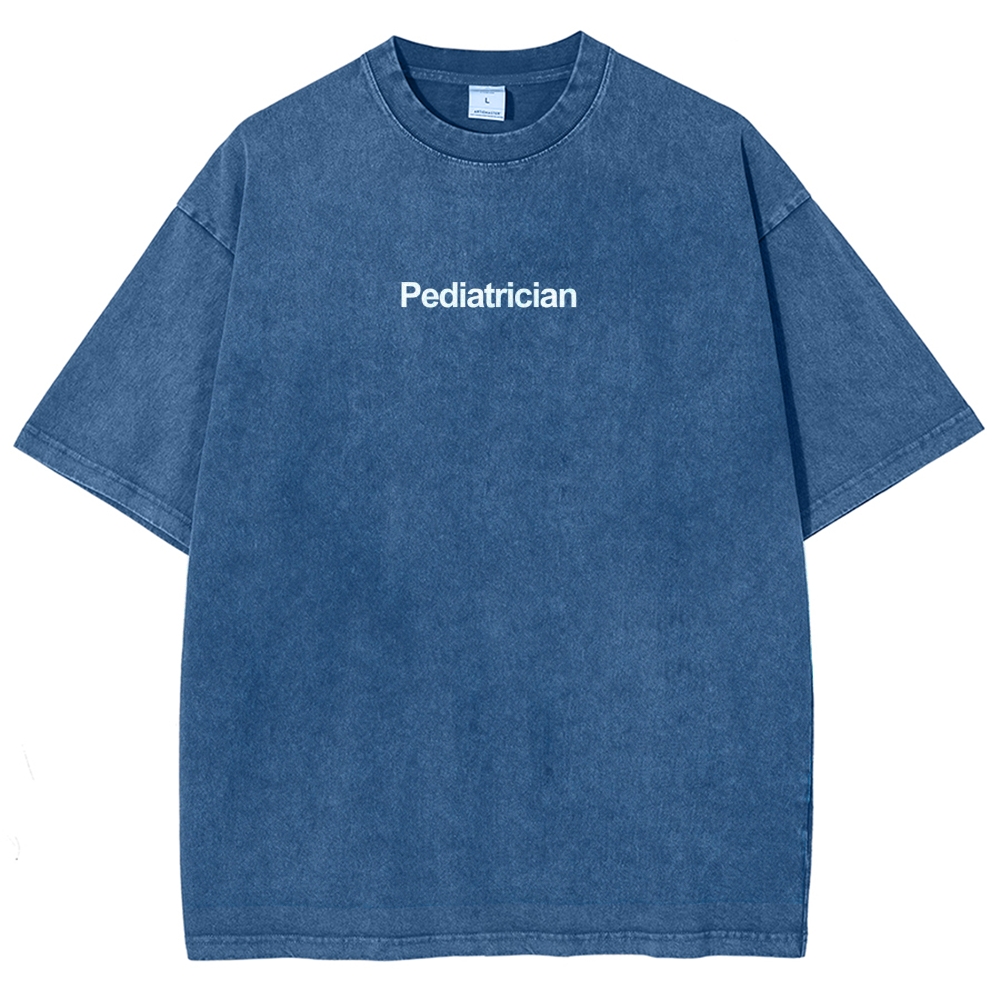 Pediatrician Unisex Fit Washed T-Shirt