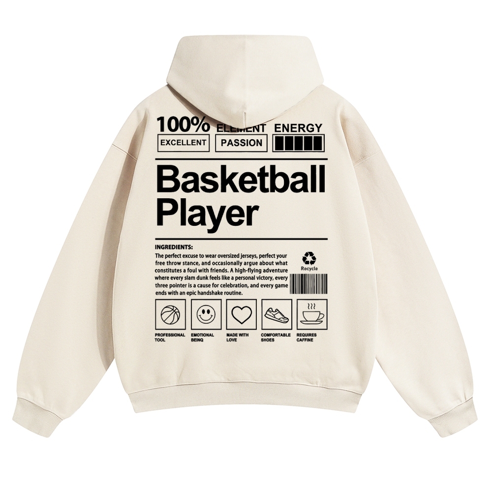Basketball Player Unisex Casual Anime Print Hoodie