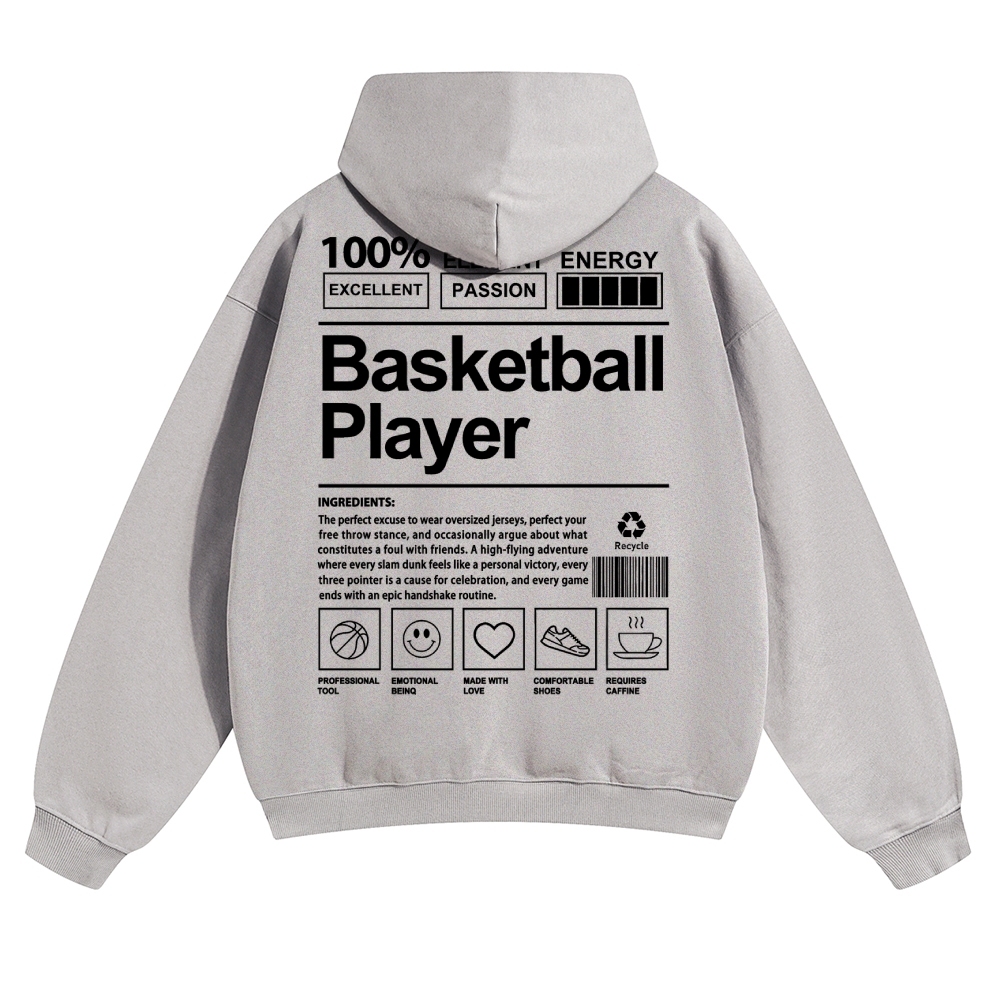 Basketball Player Unisex Casual Anime Print Hoodie