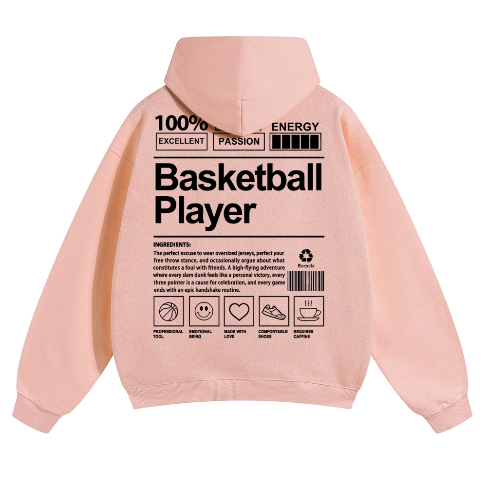Basketball Player Unisex Casual Anime Print Hoodie