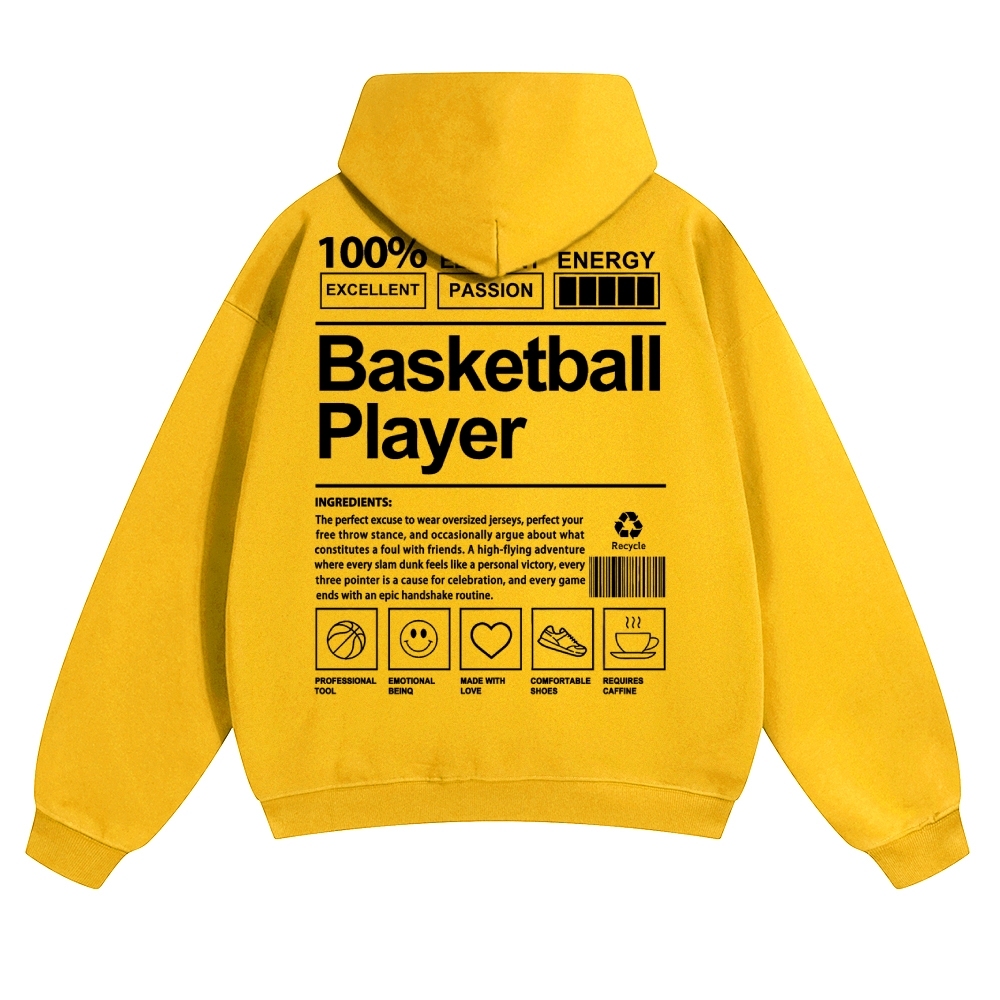 Basketball Player Unisex Casual Anime Print Hoodie