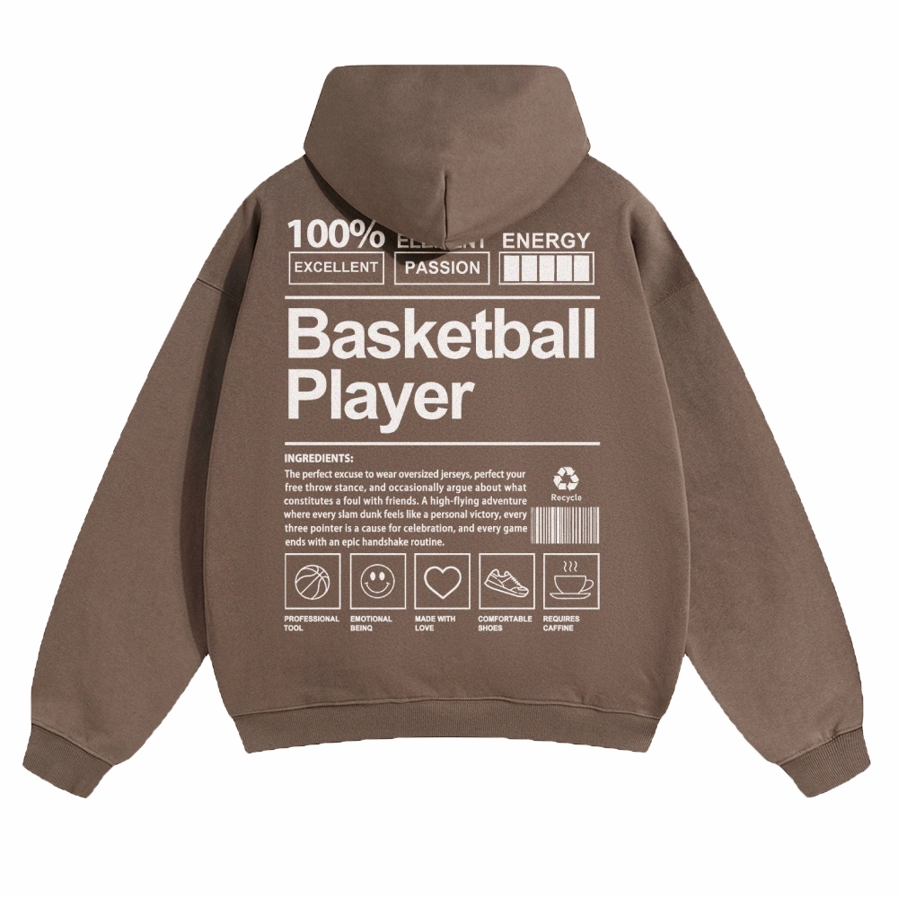 Basketball Player Unisex Casual Anime Print Hoodie