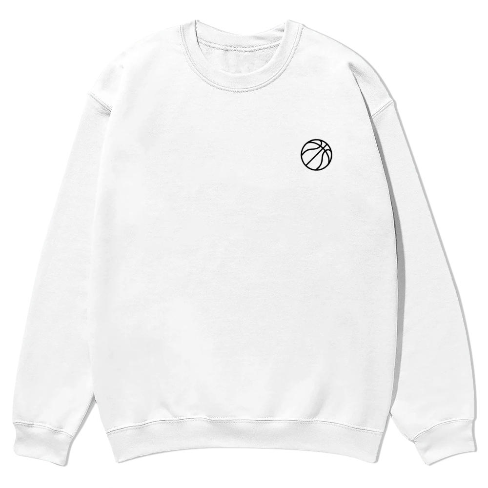 Basketball Player Crew Neck Sweatshirt
