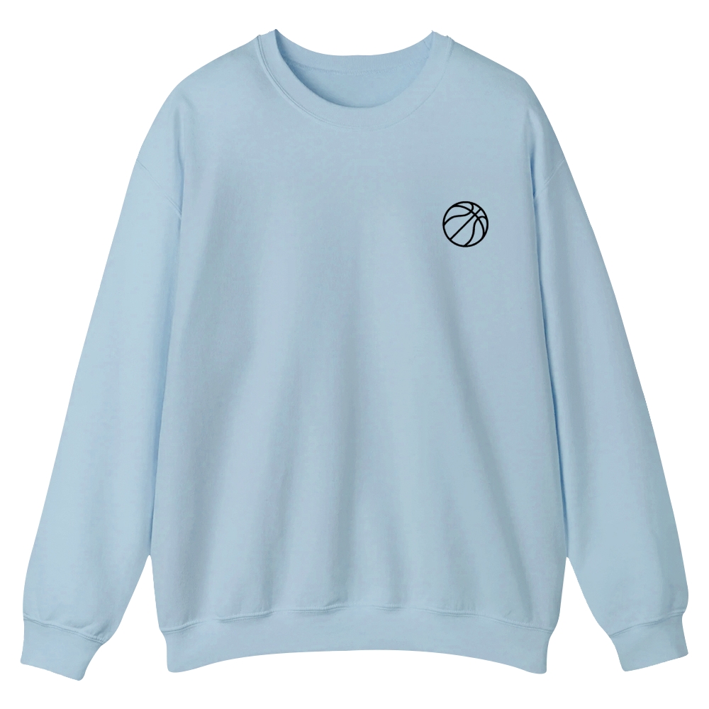 Basketball Player Crew Neck Sweatshirt