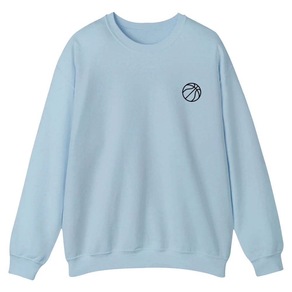 Basketball Player Crew Neck Sweatshirt