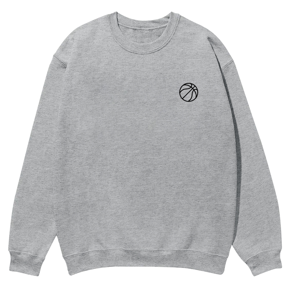 Basketball Player Crew Neck Sweatshirt