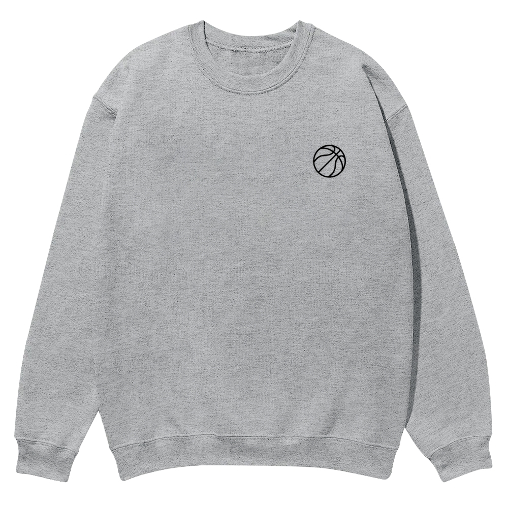 Basketball Player Crew Neck Sweatshirt