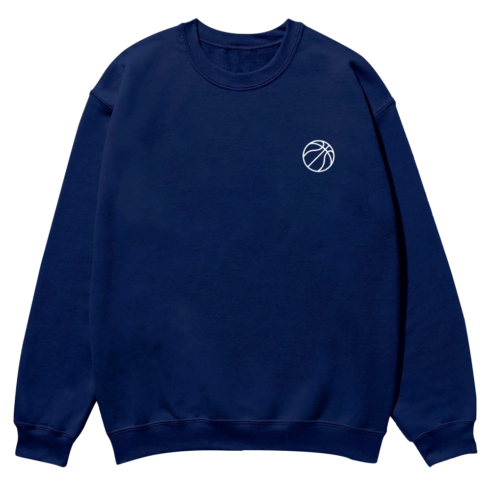 Basketball Player Crew Neck Sweatshirt