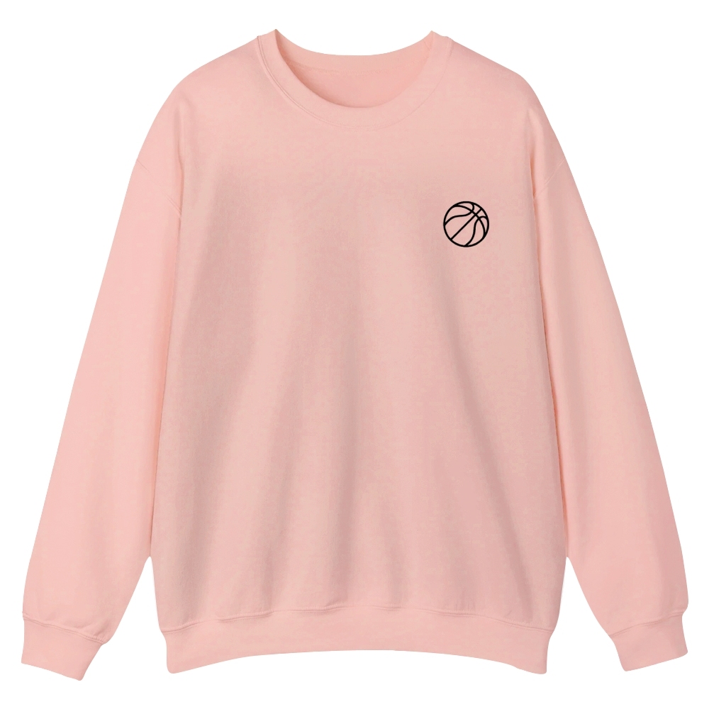Basketball Player Crew Neck Sweatshirt