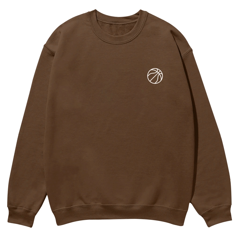 Basketball Player Crew Neck Sweatshirt