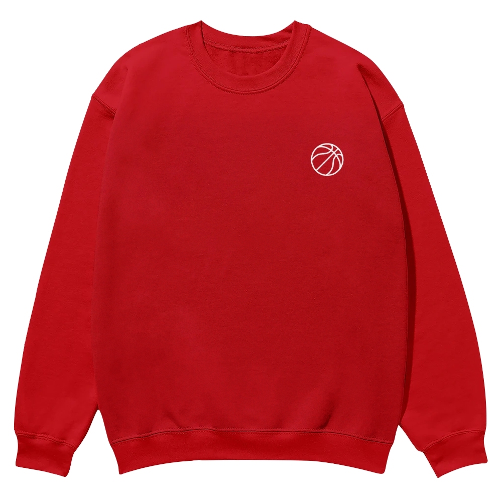 Basketball Player Crew Neck Sweatshirt