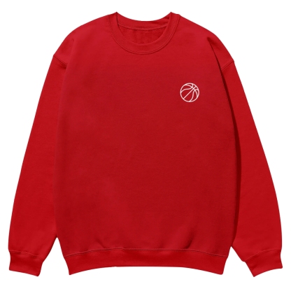 Basketball Player Crew Neck Sweatshirt