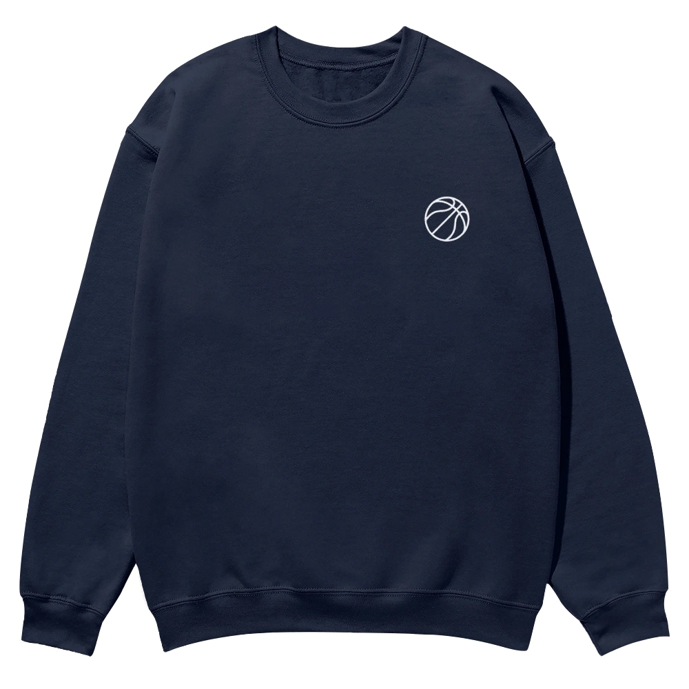Basketball Player Crew Neck Sweatshirt