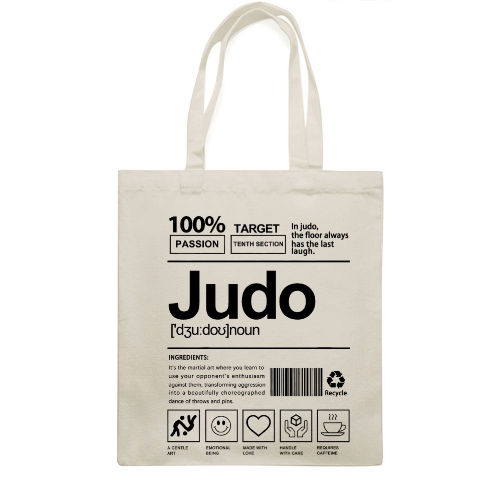Judo Prints Tote Bag