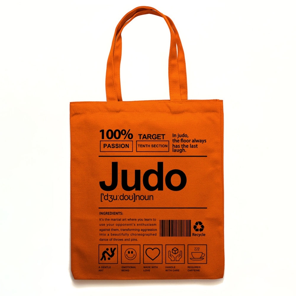 Judo Prints Tote Bag