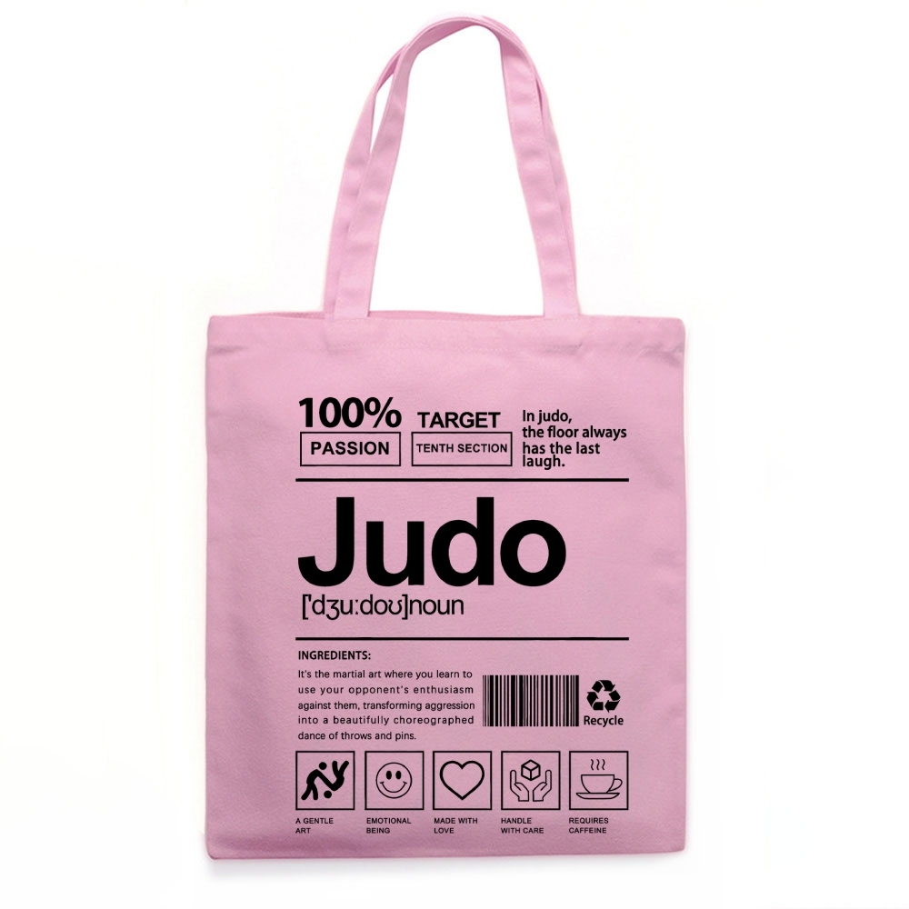 Judo Prints Tote Bag