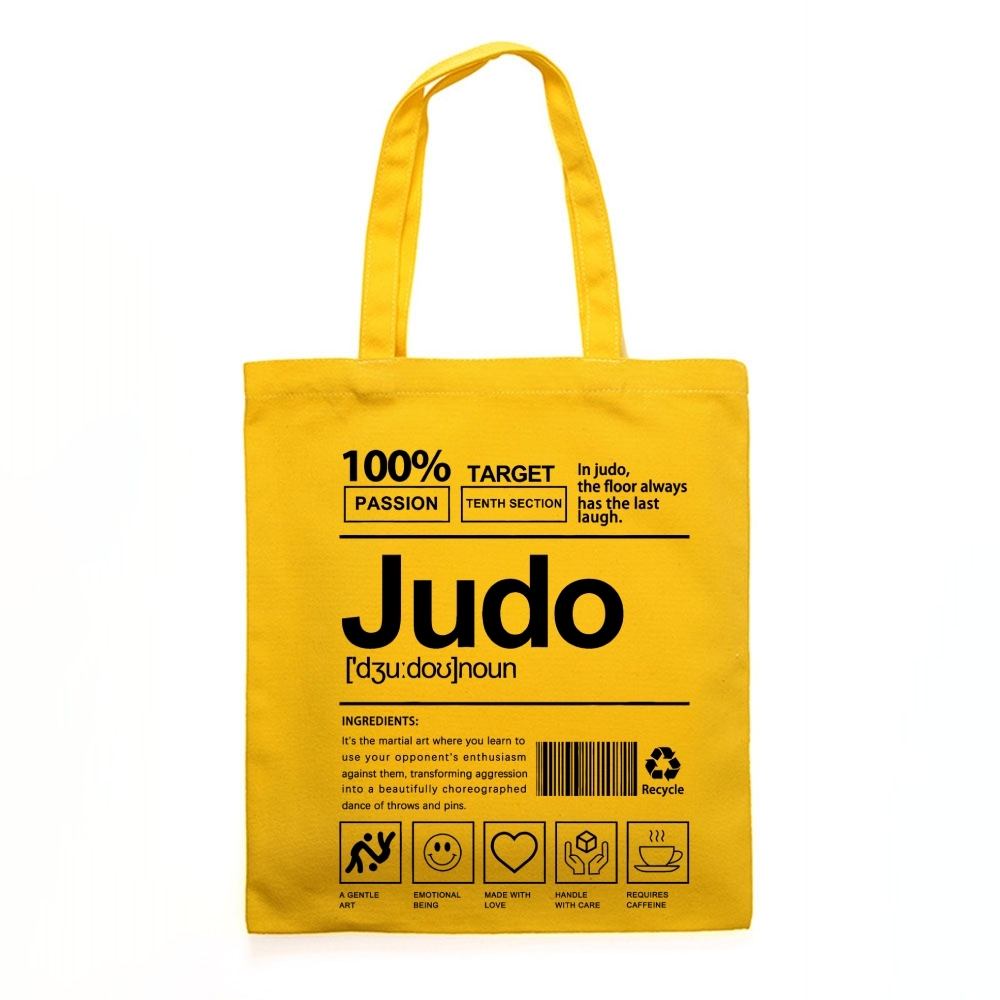 Judo Prints Tote Bag