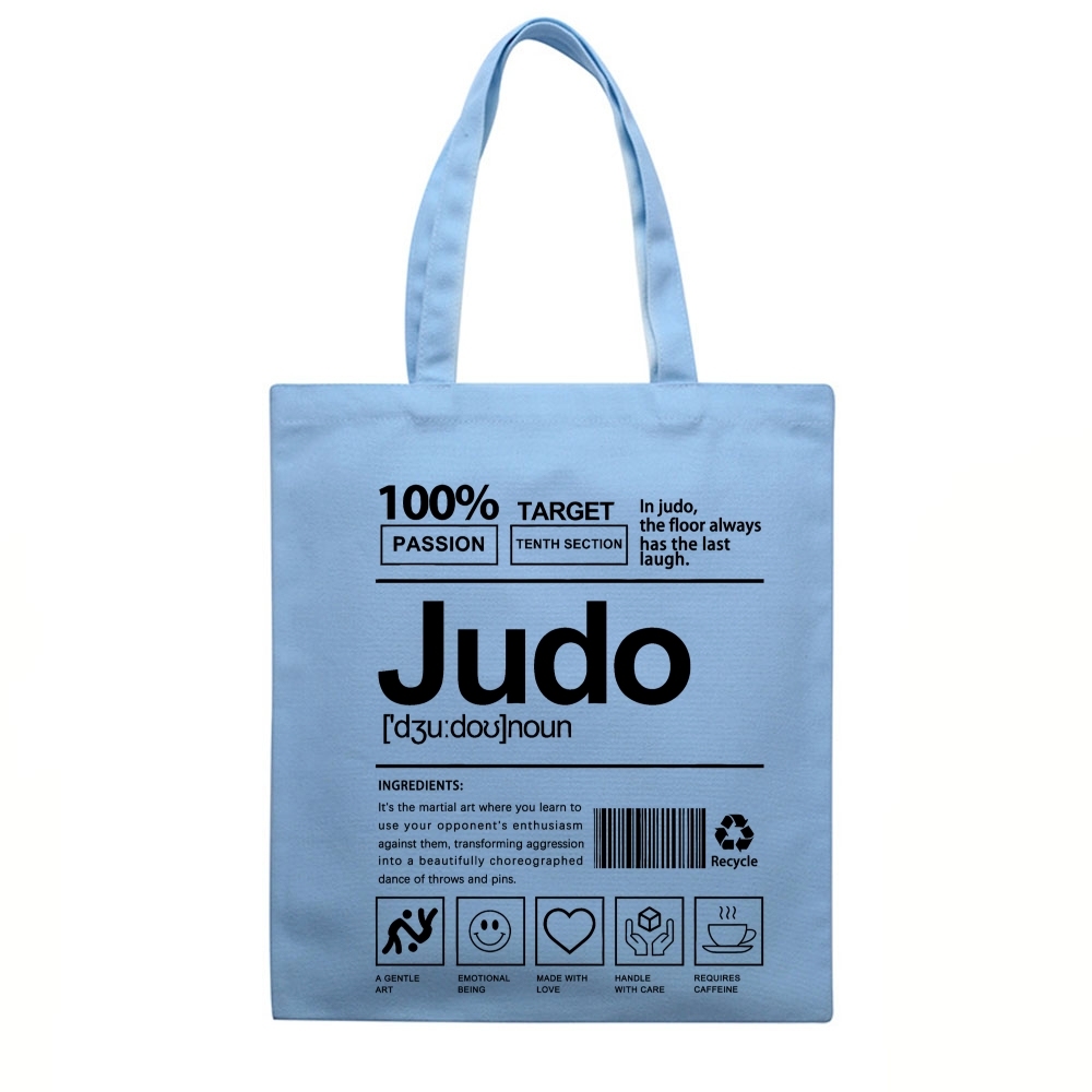 Judo Prints Tote Bag