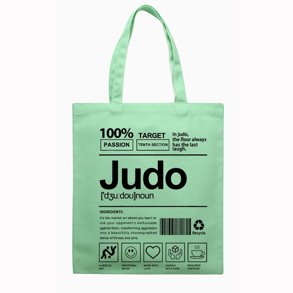 Judo Prints Tote Bag