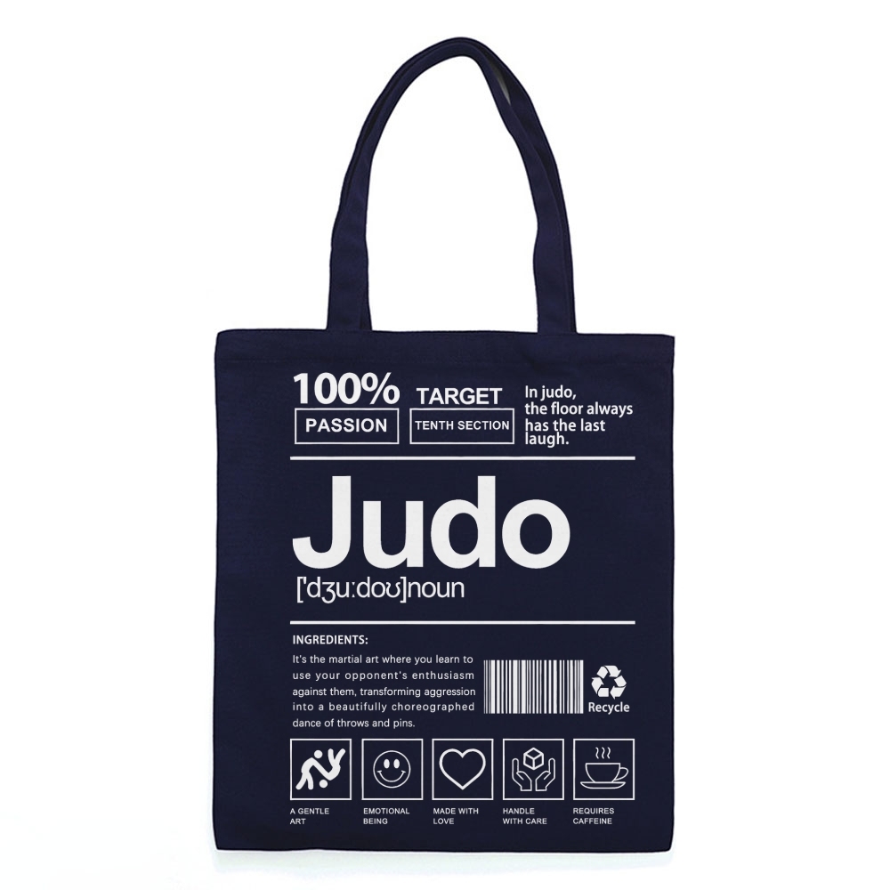 Judo Prints Tote Bag