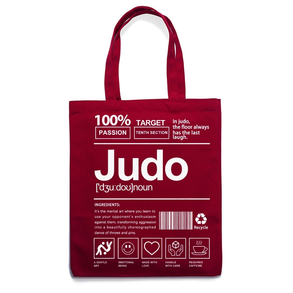 Judo Prints Tote Bag