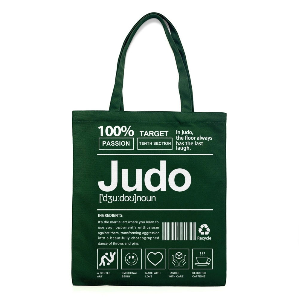 Judo Prints Tote Bag