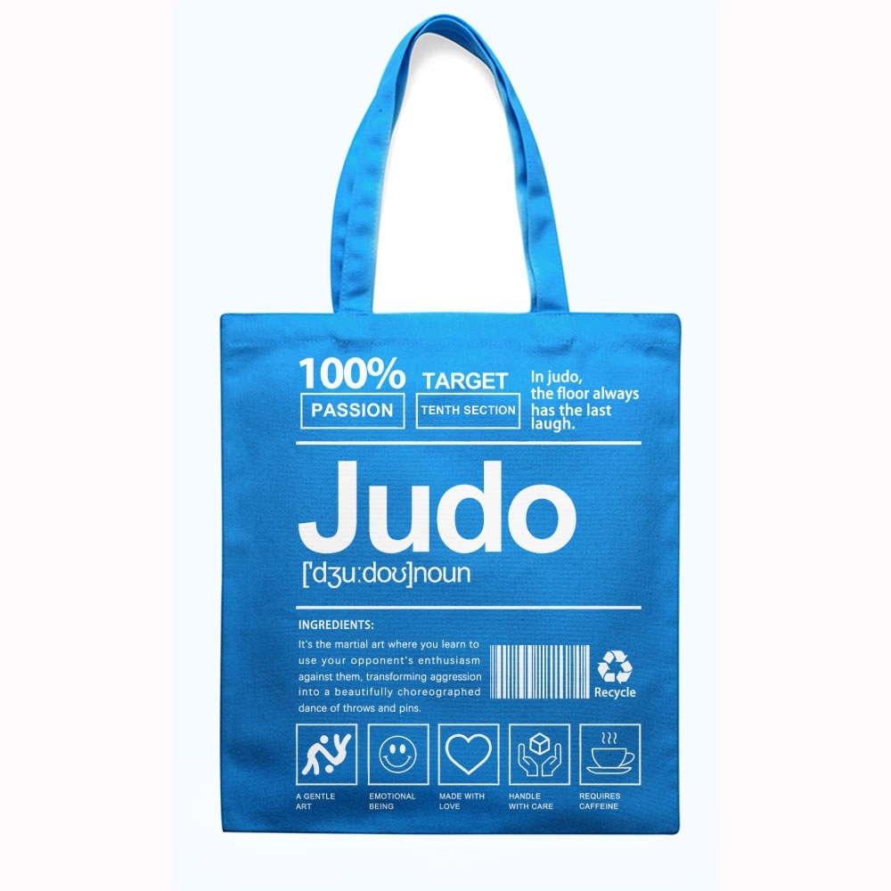 Judo Prints Tote Bag