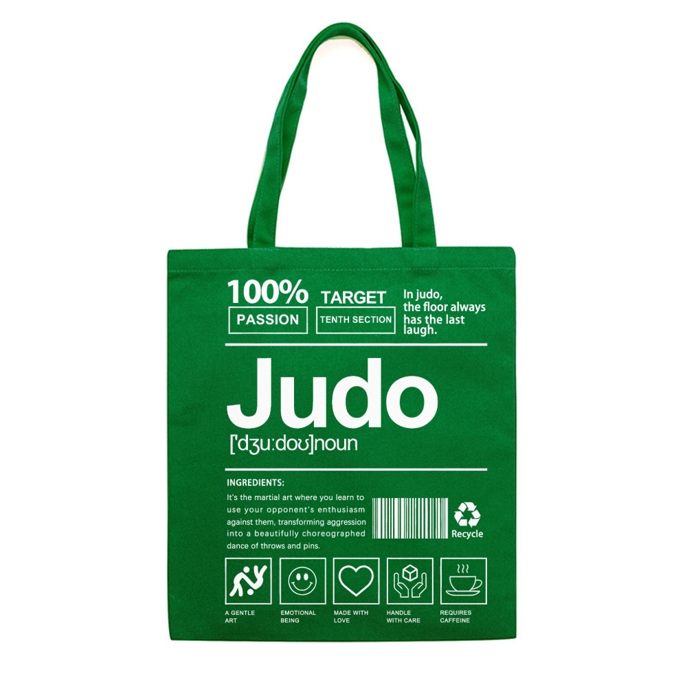 Judo Prints Tote Bag