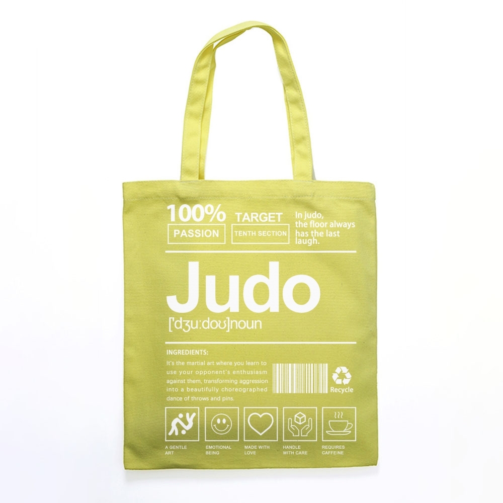 Judo Prints Tote Bag