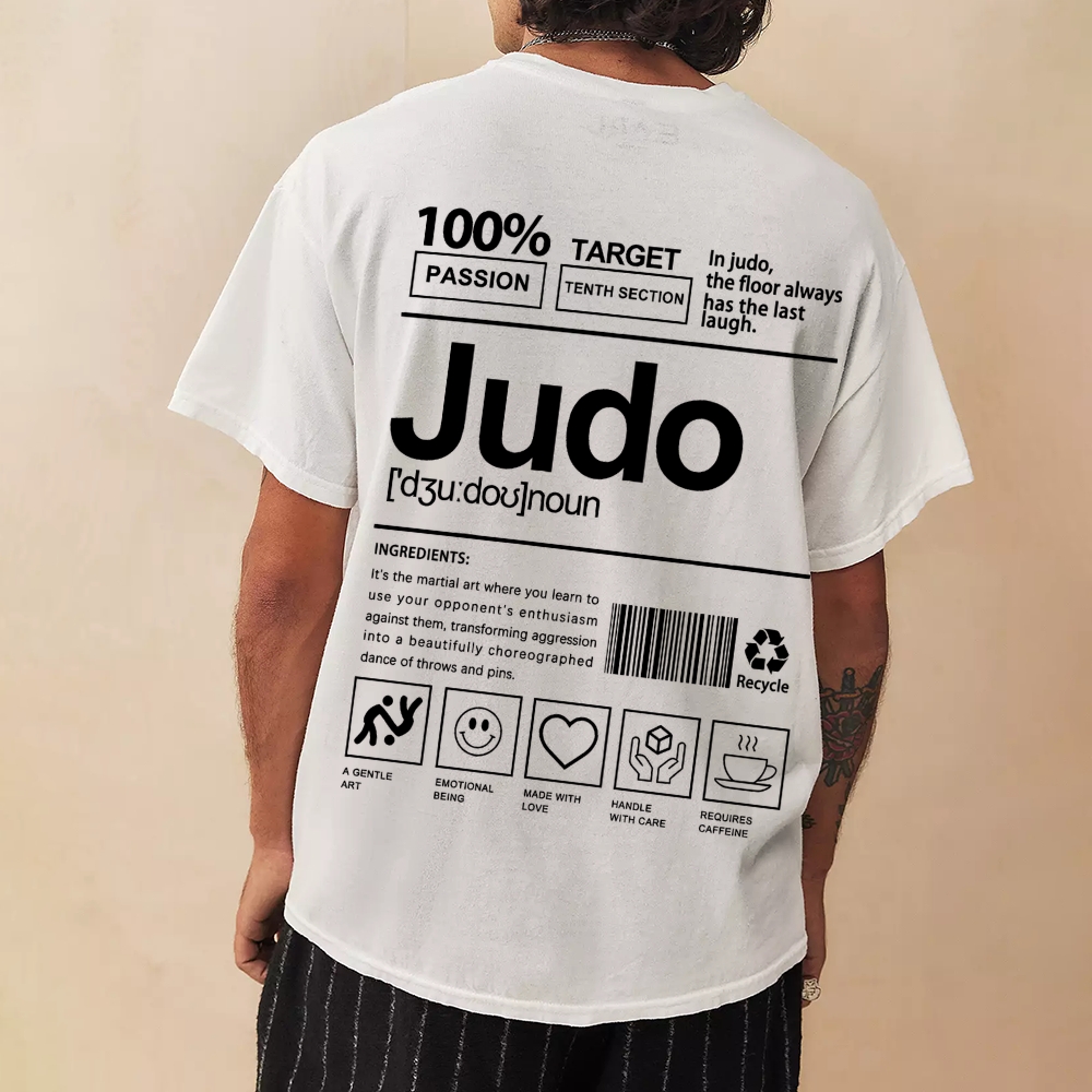 Judo Unisex Prints T-Shirt