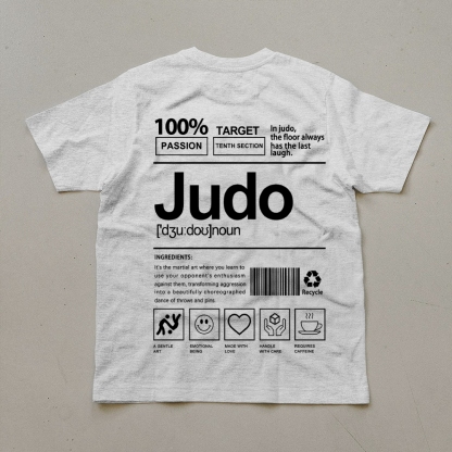 Judo Unisex Prints T-Shirt