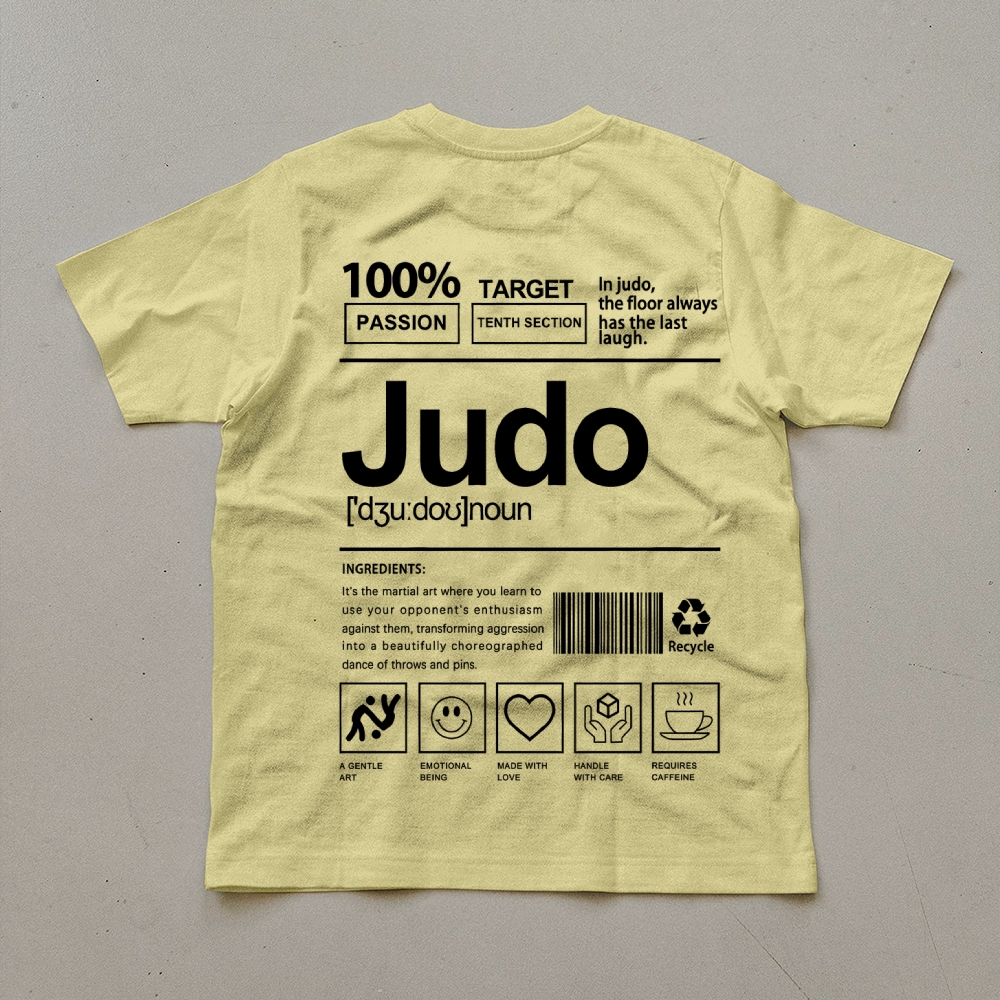 Judo Unisex Prints T-Shirt