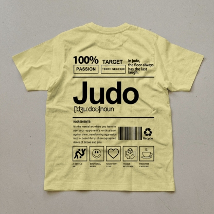 Judo Unisex Prints T-Shirt