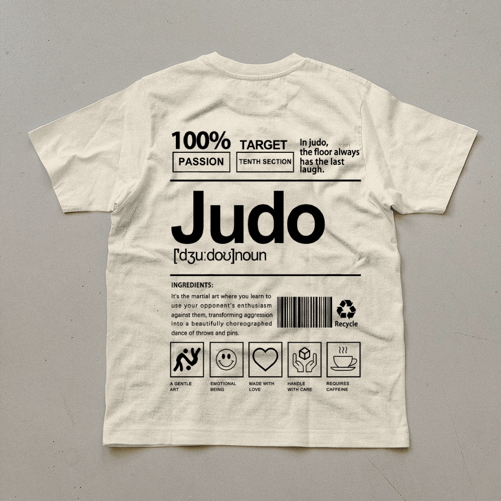 Judo Unisex Prints T-Shirt