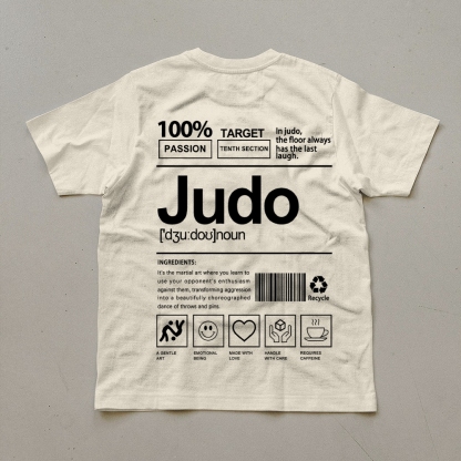 Judo Unisex Prints T-Shirt