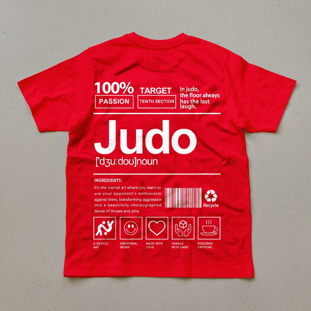 Judo Unisex Prints T-Shirt