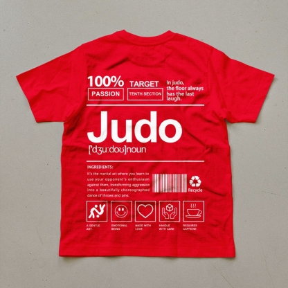Judo Unisex Prints T-Shirt