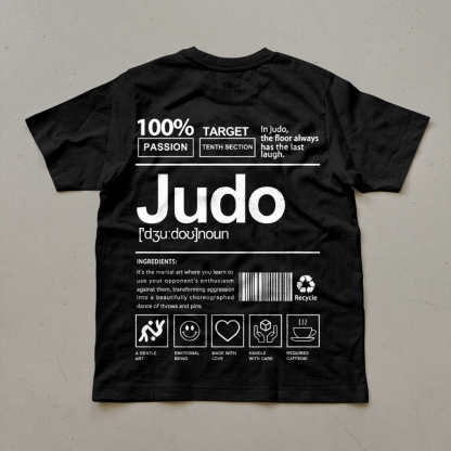 Judo Unisex Prints T-Shirt