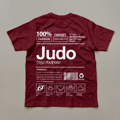 Judo Unisex Prints T-Shirt