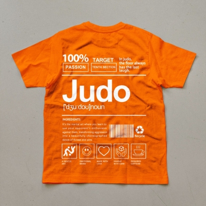 Judo Unisex Prints T-Shirt