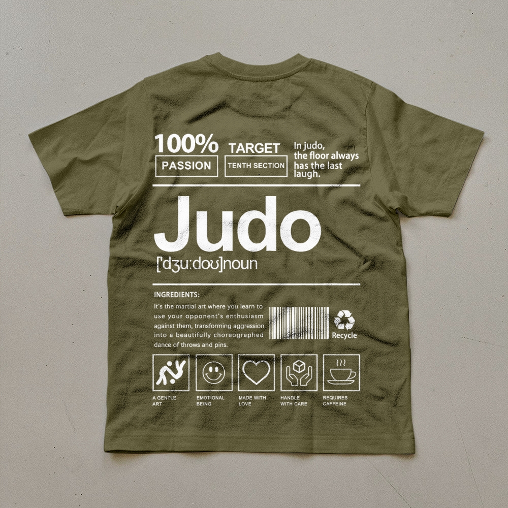 Judo Unisex Prints T-Shirt