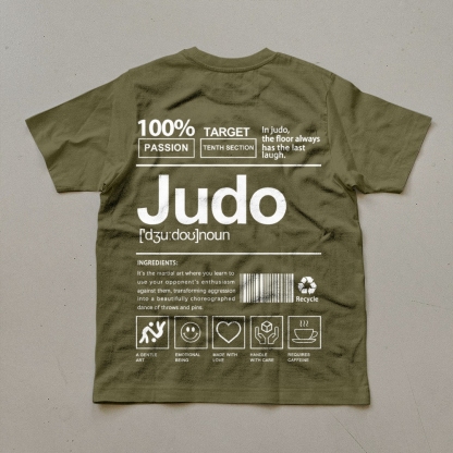 Judo Unisex Prints T-Shirt