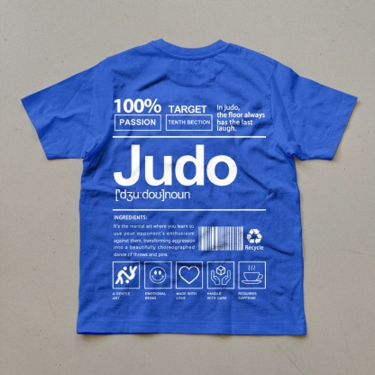 Judo Unisex Prints T-Shirt