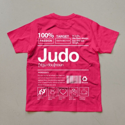 Judo Unisex Prints T-Shirt
