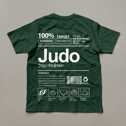 Judo Unisex Prints T-Shirt