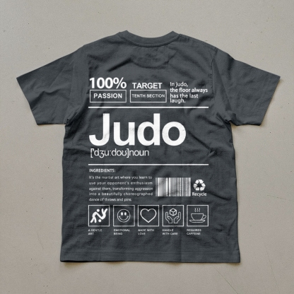Judo Unisex Prints T-Shirt