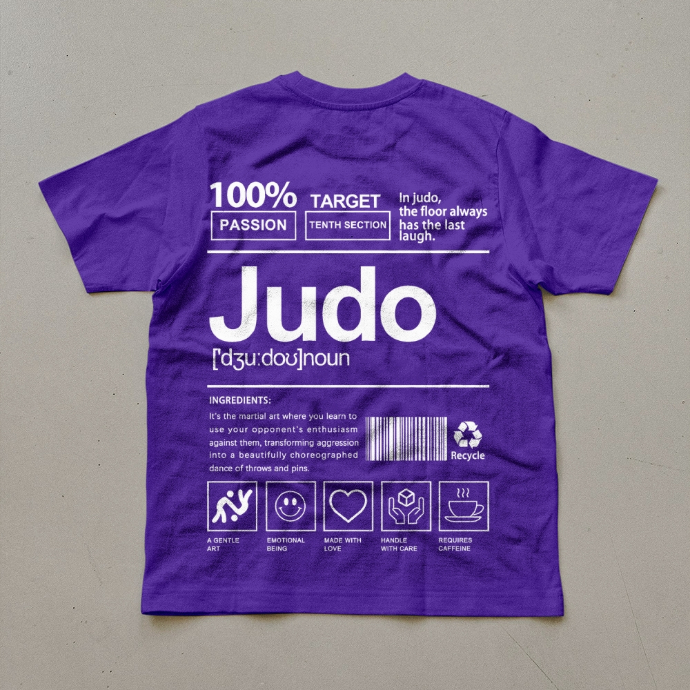 Judo Unisex Prints T-Shirt