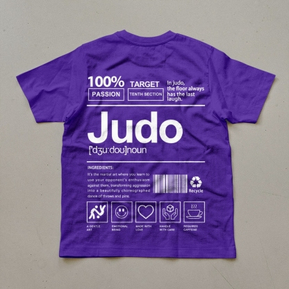Judo Unisex Prints T-Shirt