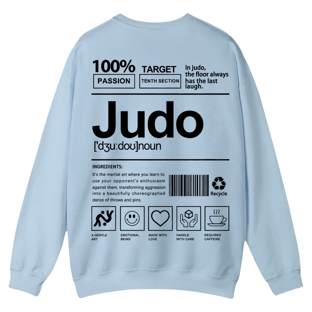 Judo Prints Crew Neck Sweatshirt