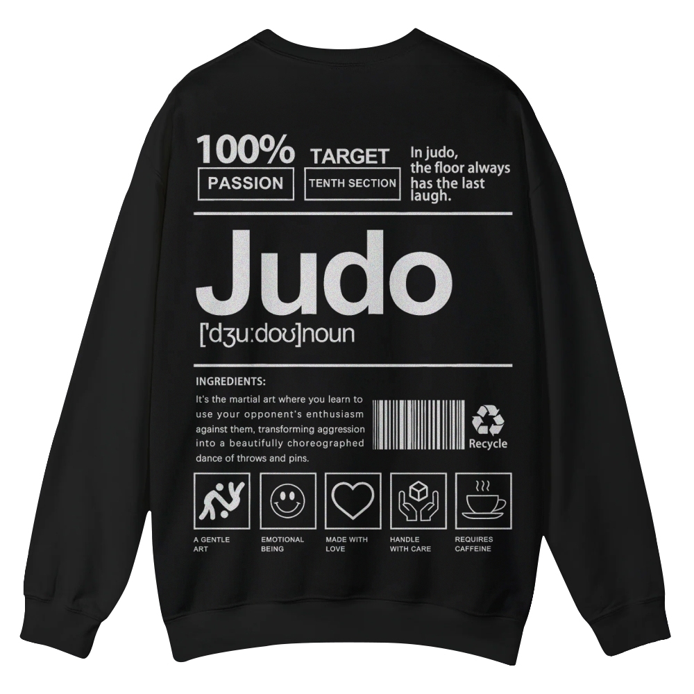 Judo Prints Crew Neck Sweatshirt